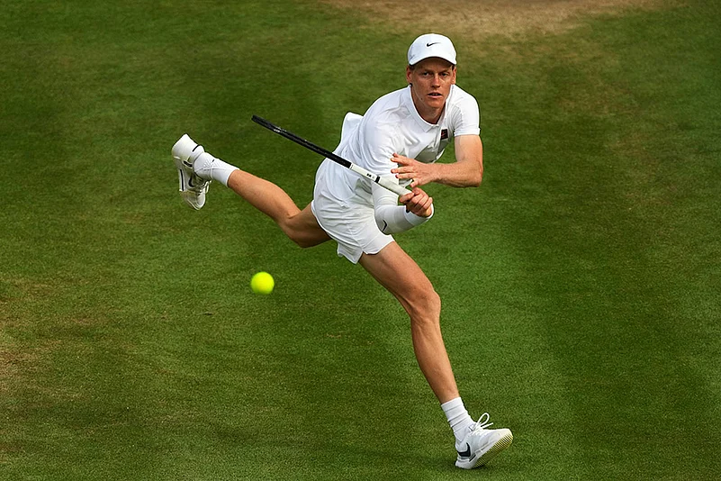 Wimbledon Tennis 2025 Quarter-Final Jannik Sinner vs Ben Shelton photos_5