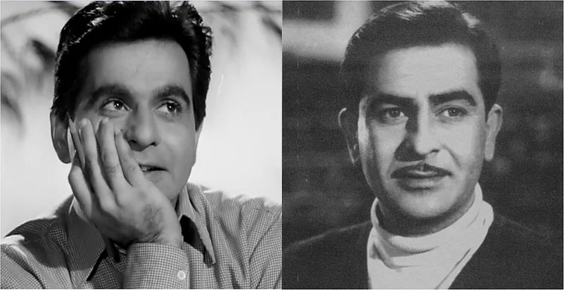 Dilip Kumar and Raj Kapoors