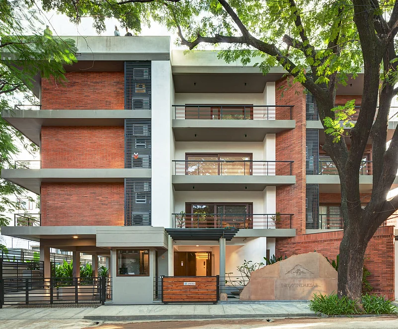 A three floor apartment