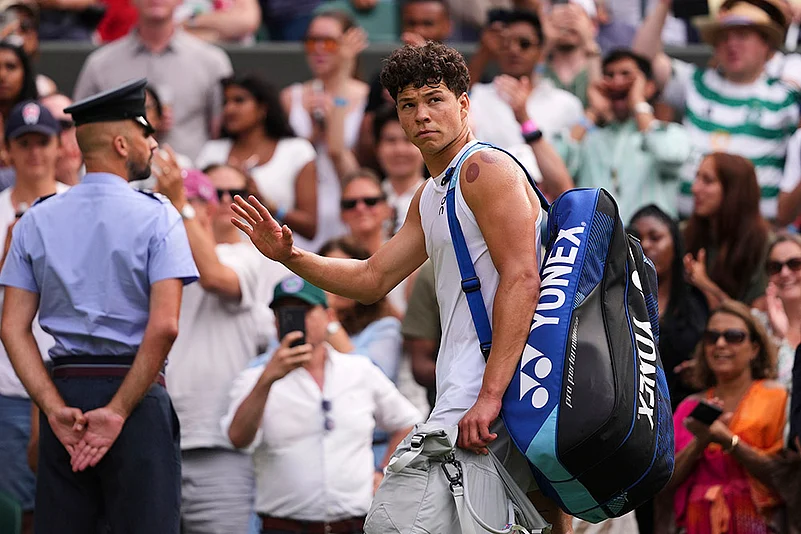 Wimbledon Tennis 2025 Quarter-Final Jannik Sinner vs Ben Shelton photos_3