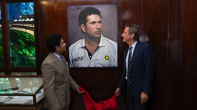 IND Vs ENG, 3rd Test: Sachin Tendulkar’s Portrait Unveiled At Lord’s MCC Museum