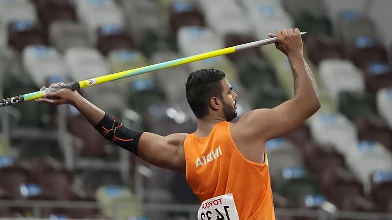 Sumit Antil won gold medal at Paris and Tokyo Paralympics with new world record in Javelin Throw. - null