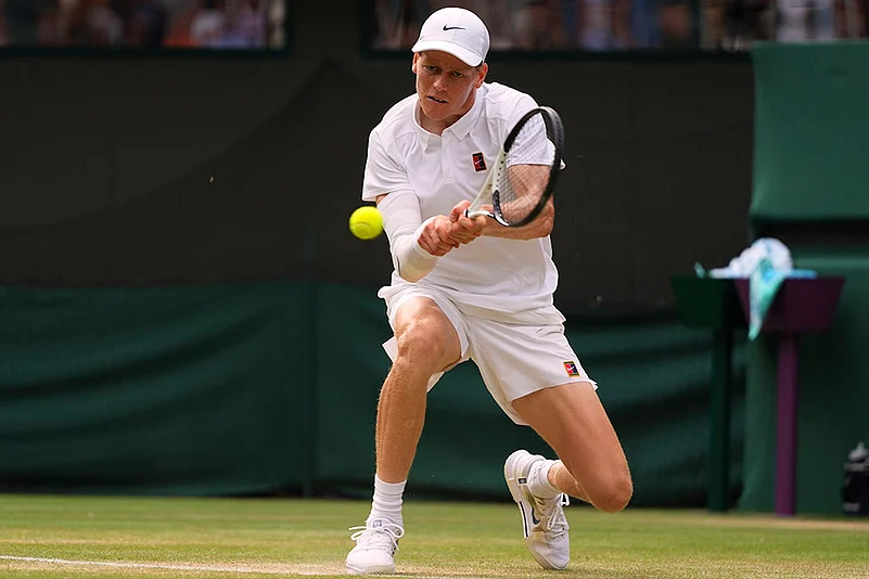 Wimbledon Tennis 2025 Quarter-Final Jannik Sinner vs Ben Shelton photos_7