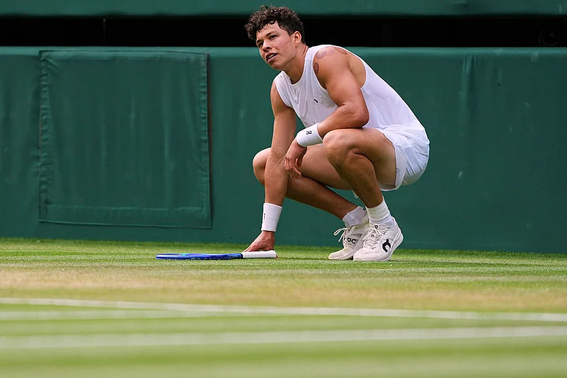 Wimbledon Tennis 2025 Quarter-Final Jannik Sinner vs Ben Shelton photos_6