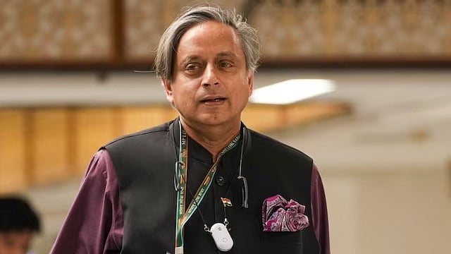 Congress MP Shashi Tharoor - PTI