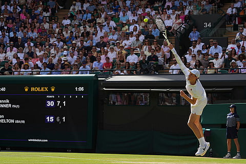 Wimbledon 2025 Quarter-Final: Jannik Sinner vs Ben Shelton