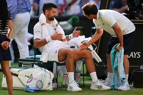 Wimbledon Tennis 2025 Men's Semifinal: Novak Djorkovic vs Jannik Sinner