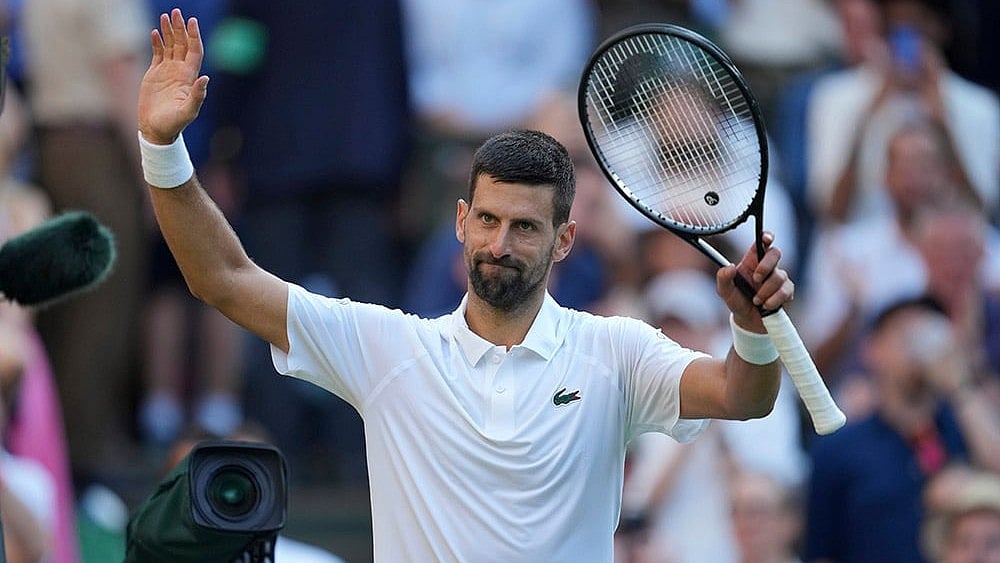 Wimbledon Tennis 2025 Quarter-Final Novak Djokovic vs Flavio Cobolli photos_2