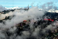 Day In Pics: July 11, 2025 | Photo: PTI : Weather: Low clouds after rain in Shimla