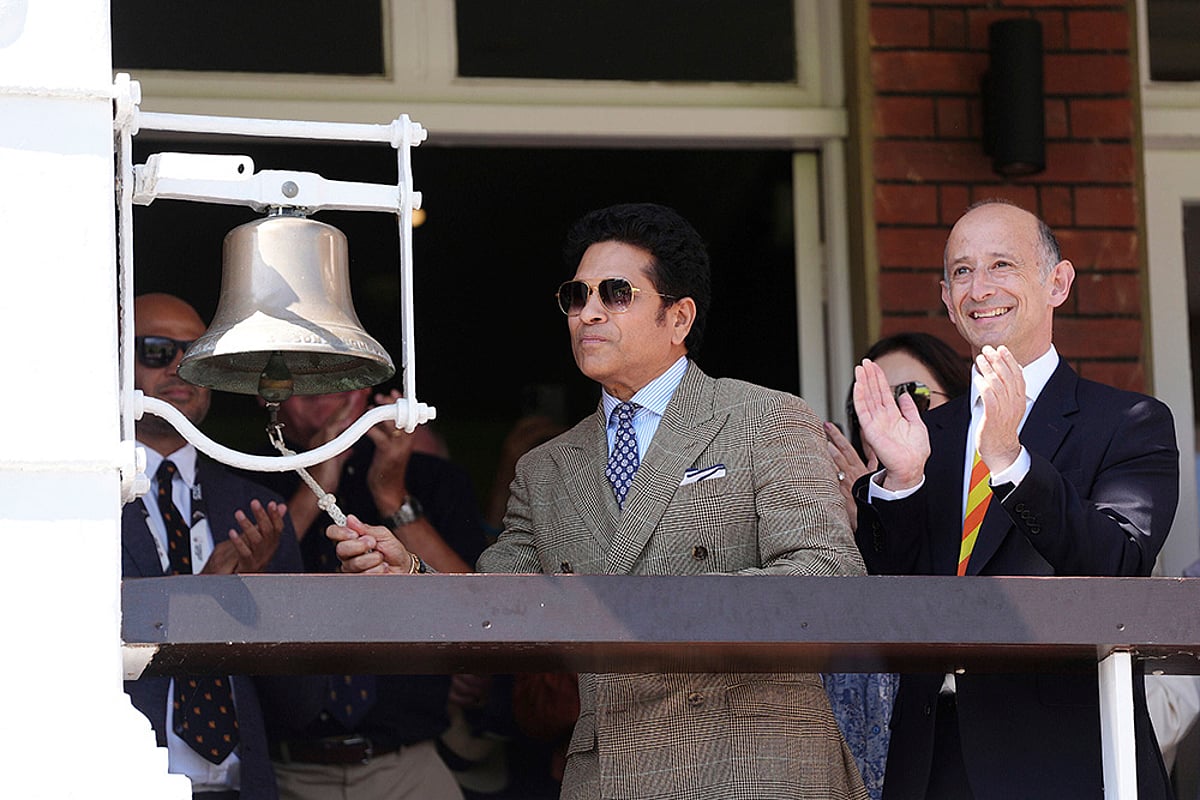 India vs England 3rd Test cricket at Lord's cricket ground_Sachin Tendulkar