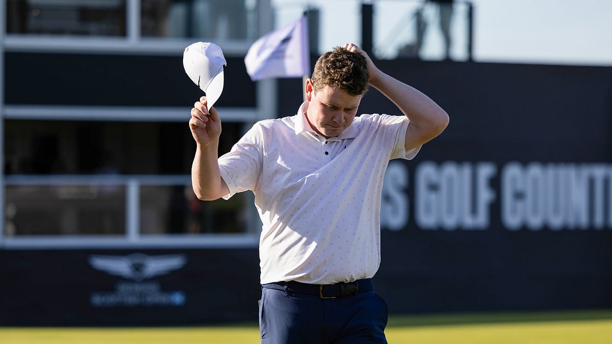Robert MacIntyre at the Scottish Open