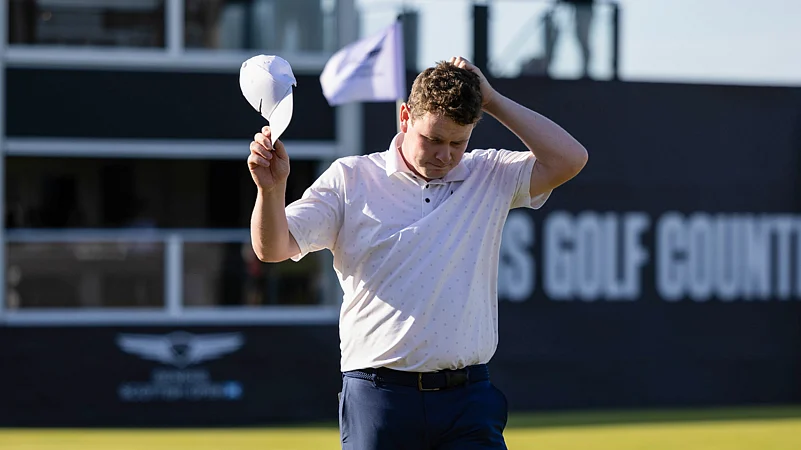 Robert MacIntyre at the Scottish Open