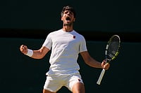 Carlos Alcaraz Vs Taylor Fritz, Wimbledon Semi-Final: Holder Moves One Step Away From Three-Peat | Photo: AP/Kirsty Wigglesworth : Wimbledon Tennis 2025 Men's Semifinal: Carlos Alcaraz Vs Taylor Fritz