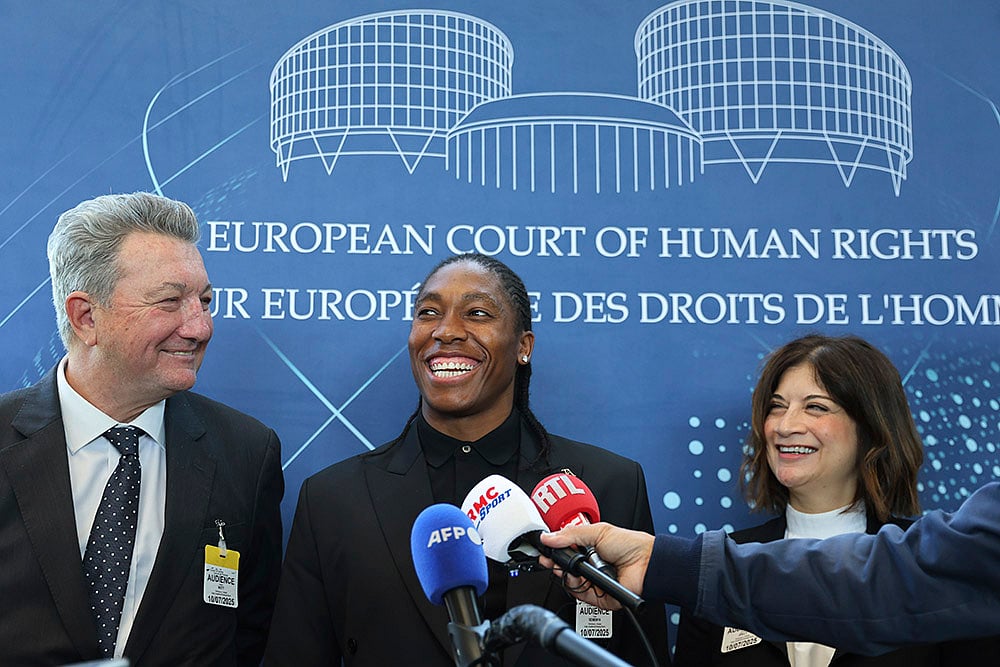 | Photo: AP/Antonin Utz : EU Caster Semenya Court Ruling