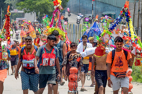 Kanwar Yatra 2025 in Haridwar