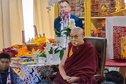 Dalai Lama arrives in Ladakh