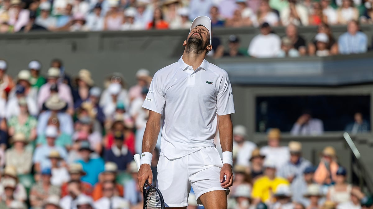 Novak Djokovic lost to Jannik Sinner at Wimbledon.