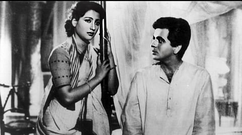 Suchitra Sen and Dilip Kumar in Devdas