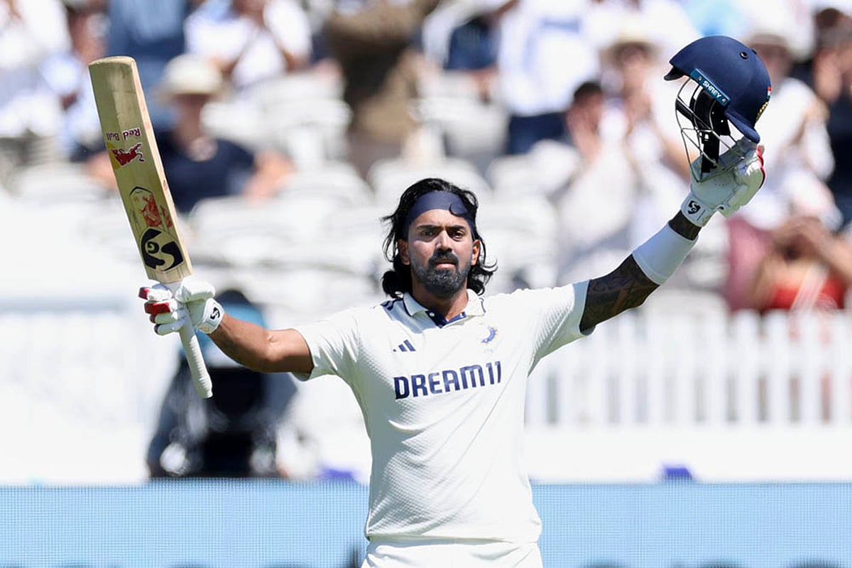 India's tour of England IND vs ENG 3rd Test Day 3 at Lord's cricket ground_KL Rahul