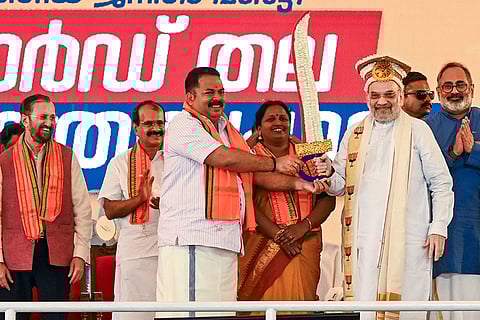 Amit Shah in Kerala