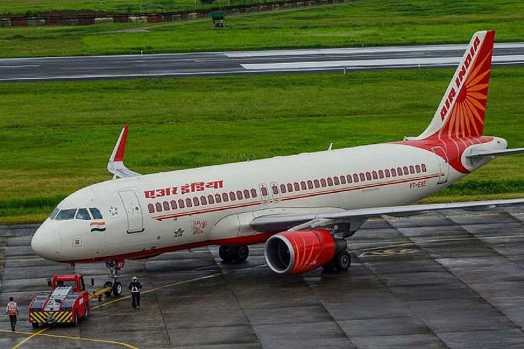 PTI : Air India flight (Representational Image)