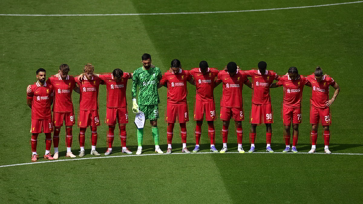 Liverpool pay tribute to Diogo Jota