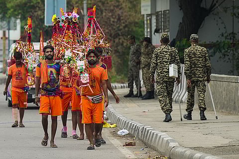 Kanwar Yatra 2025 in Delhi