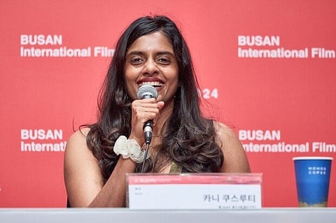 Kani Kusruti at the Busan Film Festival 2024, as jury member for New Currents section