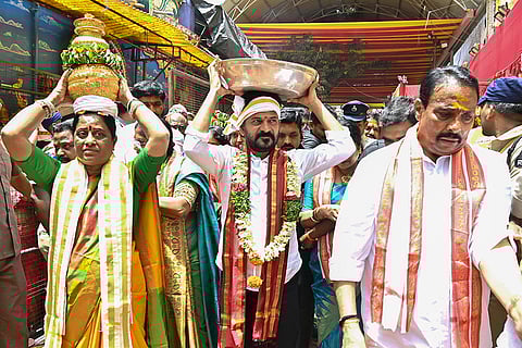 Bonalu festival in Hyderabad