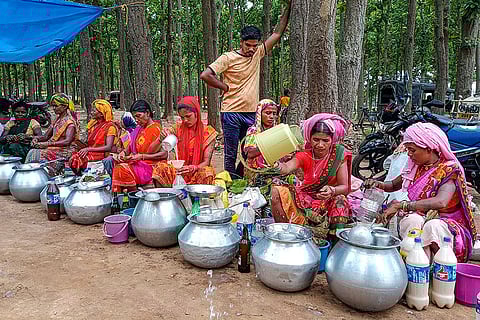 Bastar's traditional Landa drink