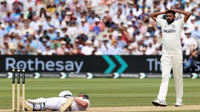 India vs England 3rd Test: Mohammed Siraj Praised For 'In Batter's Face' Aggression