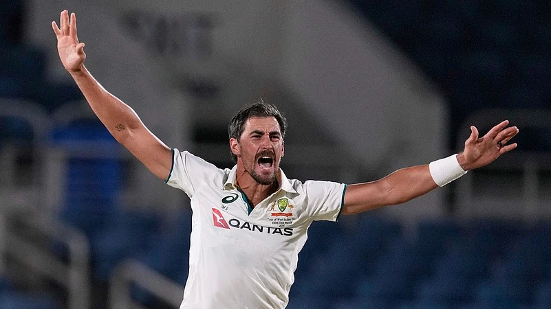 Mitchell Starc @100 Test match