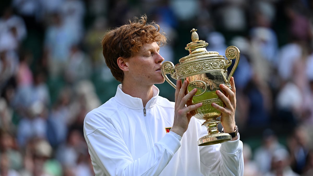 Jannik Sinner is the Wimbledon champion