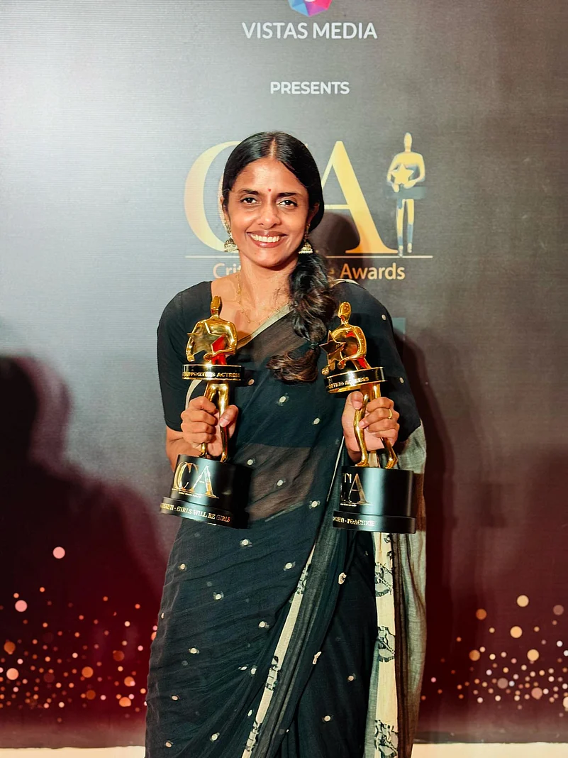 Kani Kusruti at the Critics Choice Awards 2025