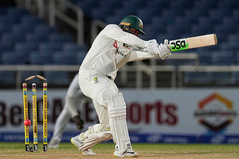 West Indies vs Australia 3rd Test cricket match Day 2 at Sabina Park in Kingston_Usman Khawaja