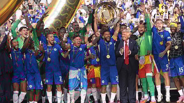 Chelsea 3-0 PSG: Donald Trump 'Wanted To Stay', Says Reece James On Surprise Moment In Trophy Celebration