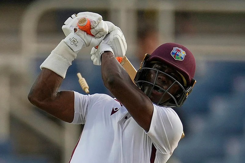West Indies vs Australia 3rd Test cricket match Day 2 at Sabina Park in Kingston_Shamar Joseph