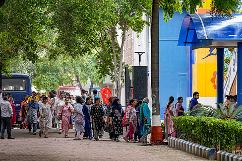 Bomb threat at a school in Delhi