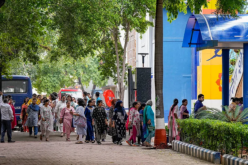 Bomb threat at a school in Delhi