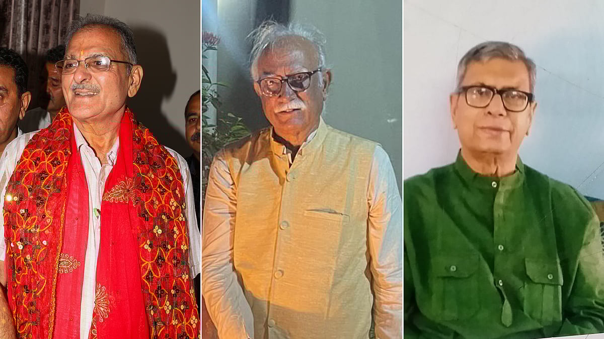 Newly Appointed LGs: Kavinder Gupta in Ladakh; Pusapati Ashok Gajapathi Raju in Goa; Ashim Kumar Ghosh In Haryana. (Left to Right) - PTI, X