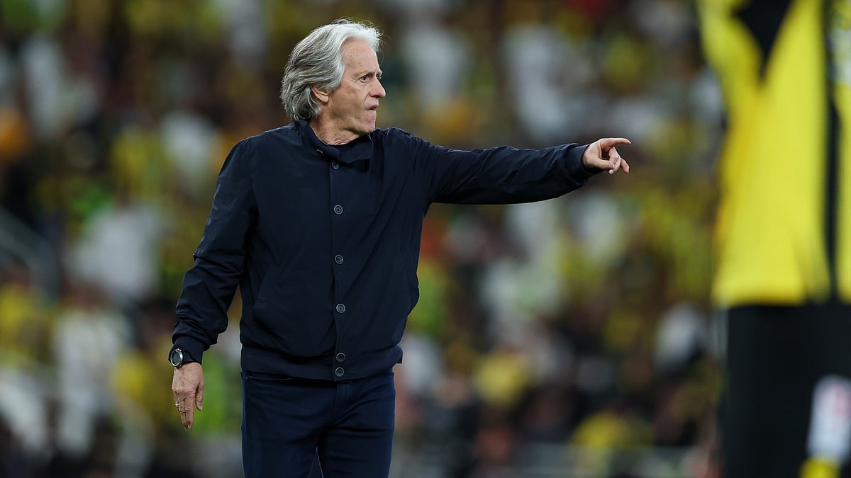 Jorge Jesus pictured during his second spell with Al-Hilal - null