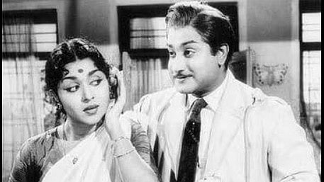 Saroja Devi and Sivaji Ganesan