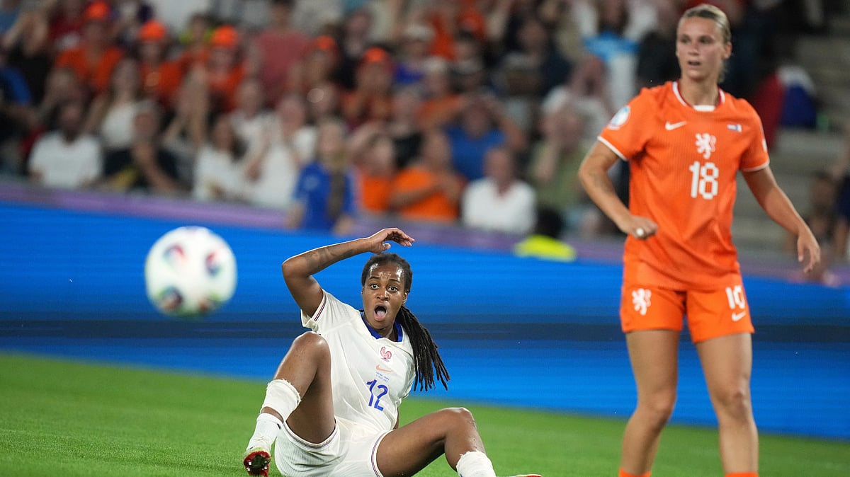 UEFA Womens Euro 2025 Marie-Antoinette Katoto Kerstin Casparij Delphine Cascarino  AP Photo