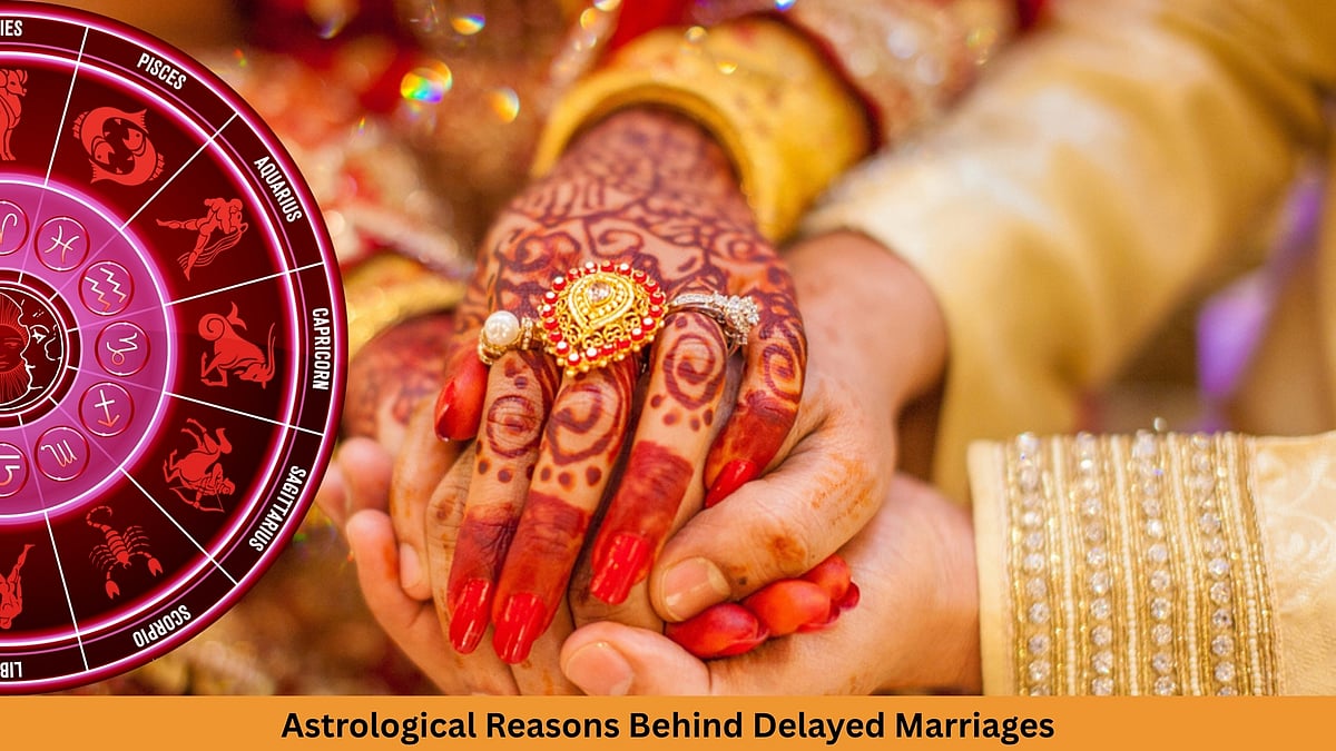 Astrological Reasons Behind Delayed Marriages - null