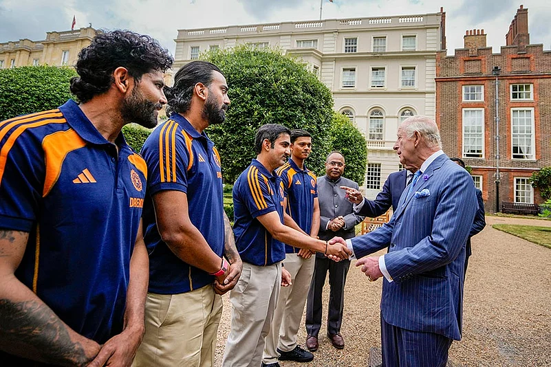Indian mens, womens cricket teams meet King Charles III