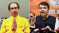PTI : Shiv Sena (UBT) President Uddhav Thackeray (L) and Maharashtra CM Devendra Fadnavis (R)