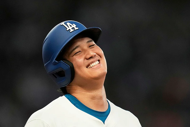 MLB baseball All-Star game American League vs National League: Los Angeles Dodgers Shohei Ohtani