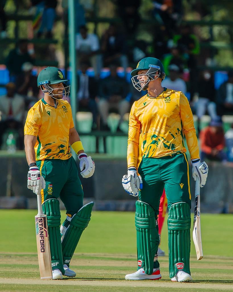 South Africa Vs New Zealand, Zimbabwe T20I Tri-Series Match 2 - | Photo: X/Proteas Men