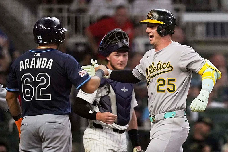 MLB baseball All-Star game American League vs National League: Athletics Brent Rooker