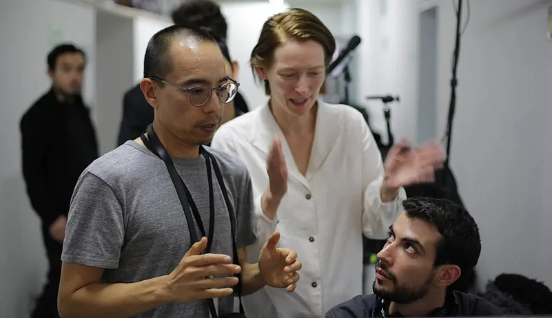 Apichatpong Weerasethakul and Tilda Swinton